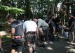 Vorbereitung für den Kletterwald Vorbereitung für den Kletterwald